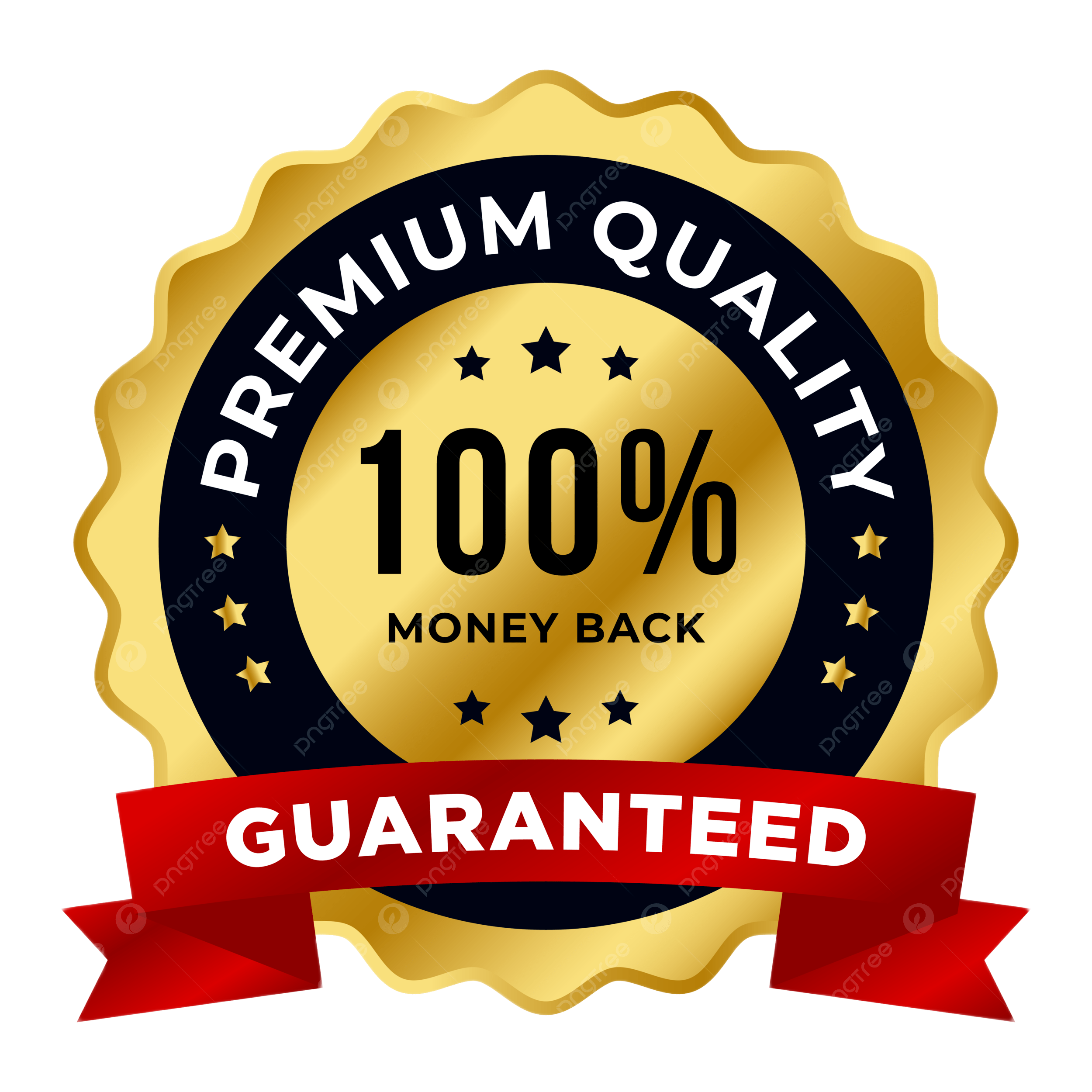 100% Money Back Guarantee