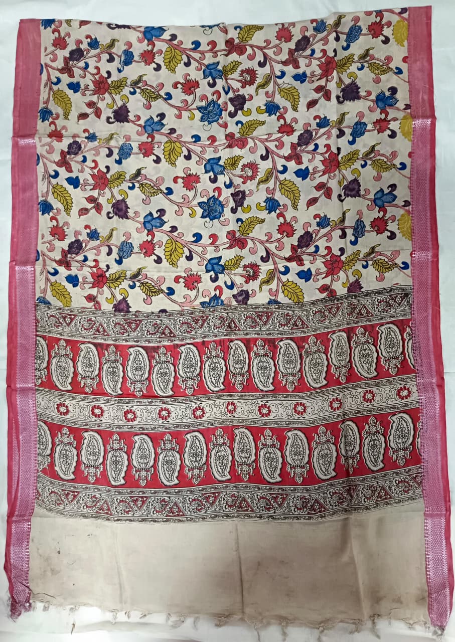 Nizam Border Kalamkari Duppata