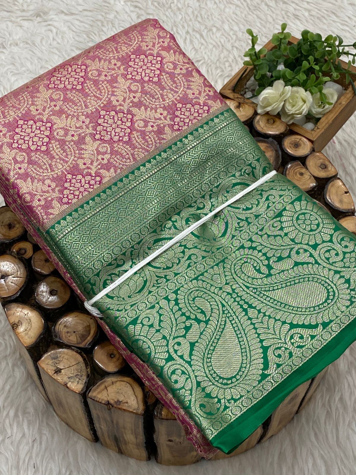 Tissue Bridal Sarees