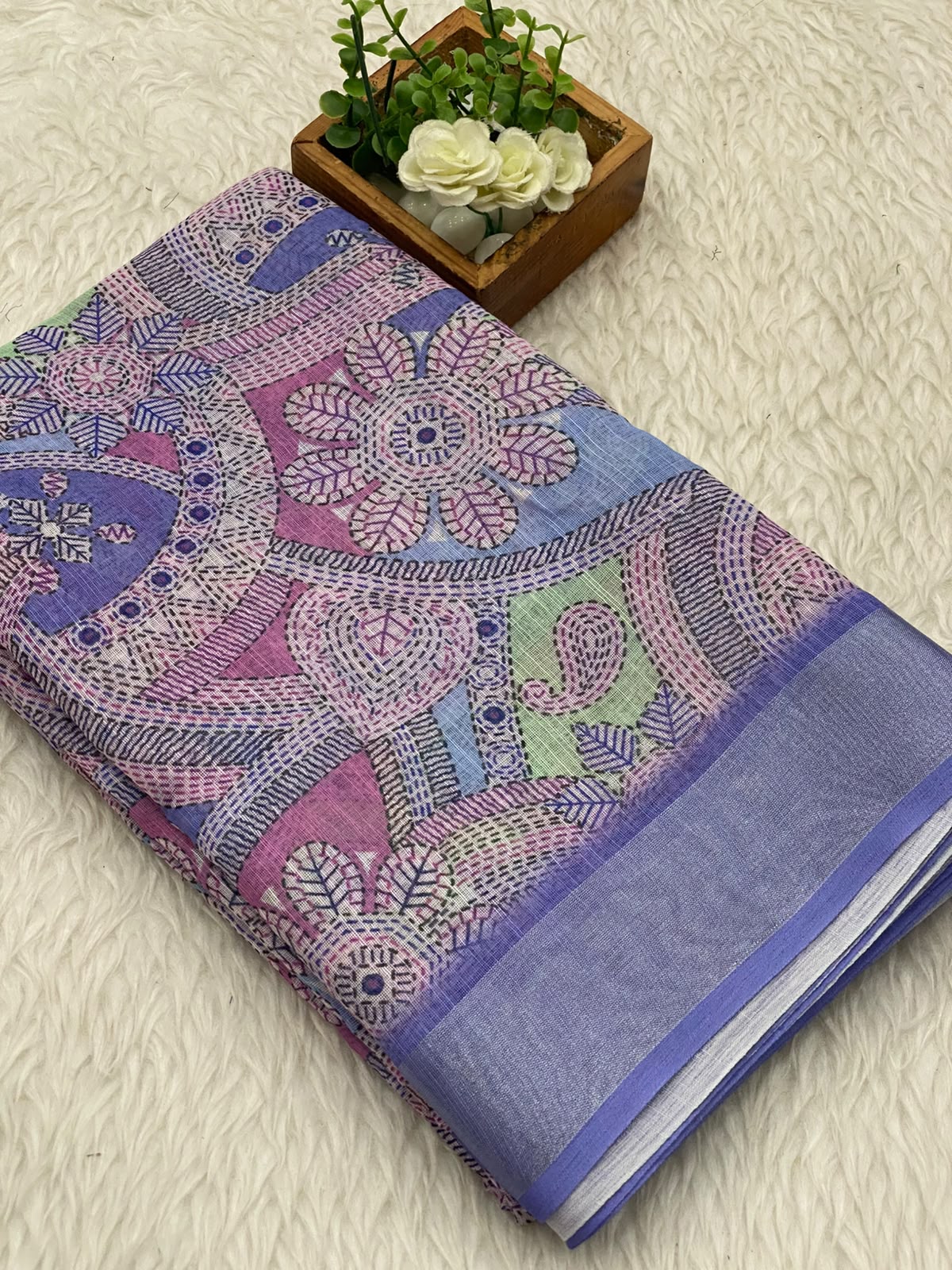 Linen Cotton Saree-Vol1