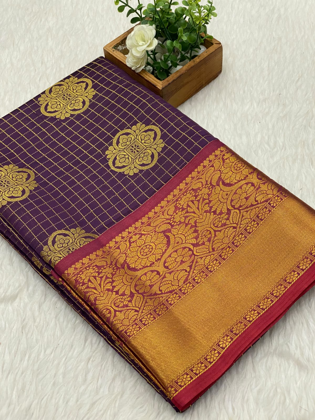 Banarasi Katan Bridal Saree