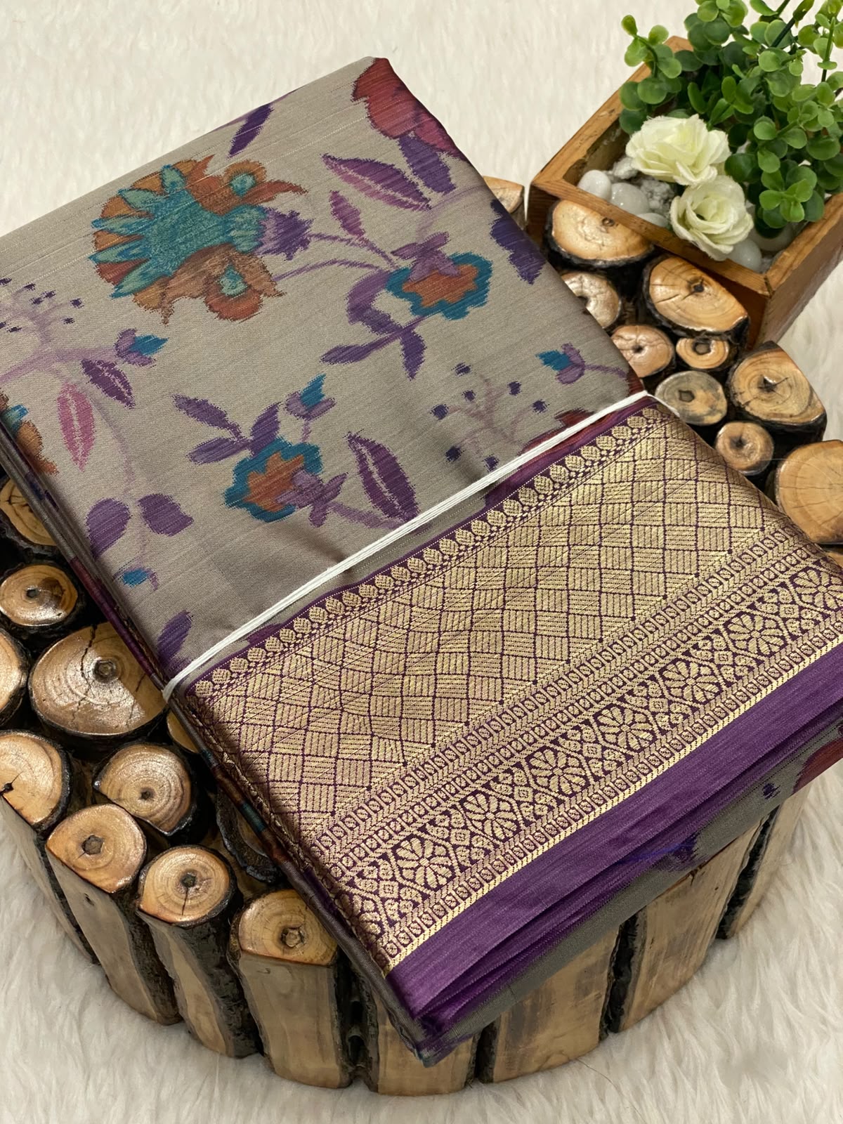 Bridal Printed Silk Sarees