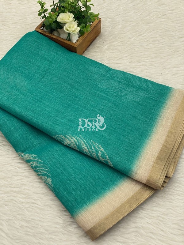 Linen Cotton Sarees