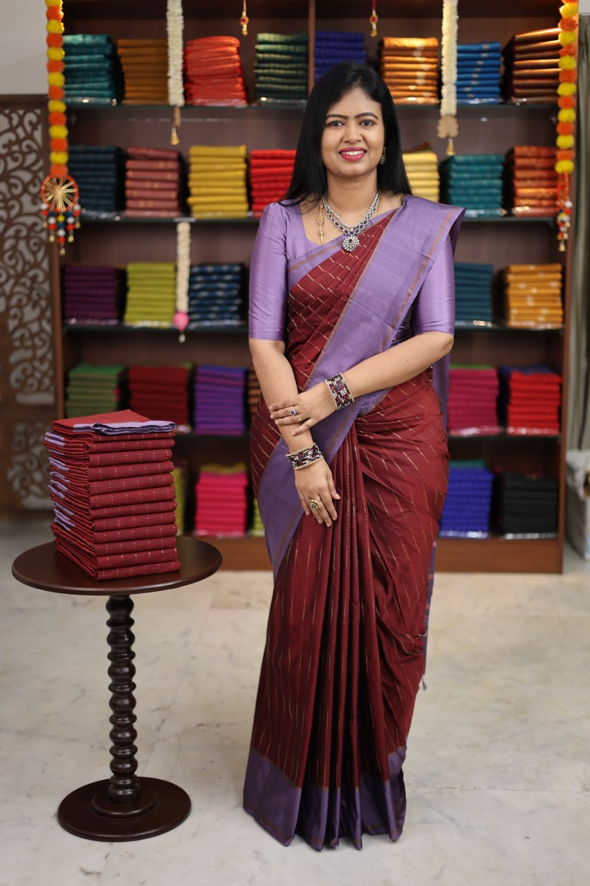 Arani Vairaooshi Soft Silk Saree