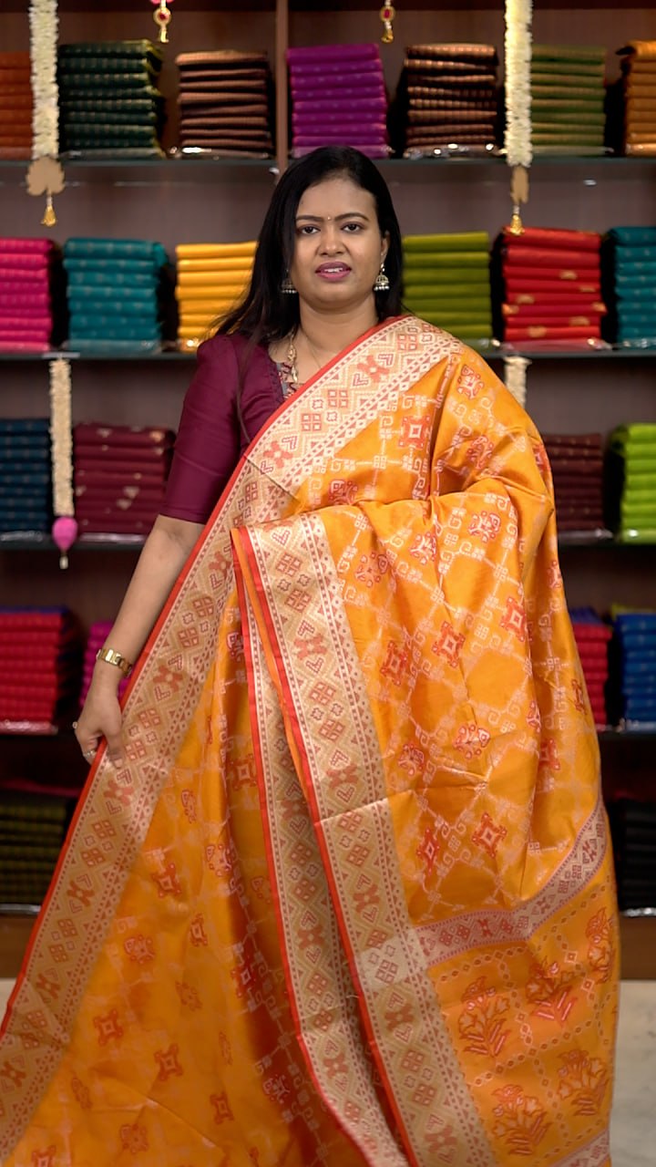 Raw Silk Patola Sarees