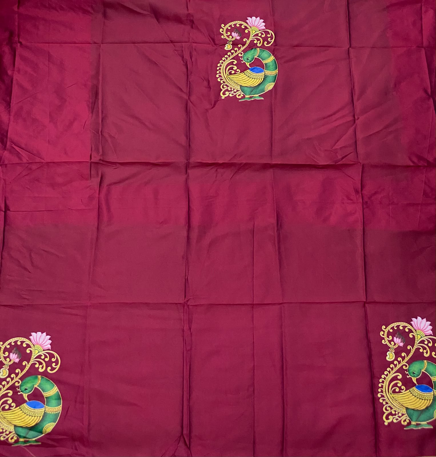 Tanjore painted blouses