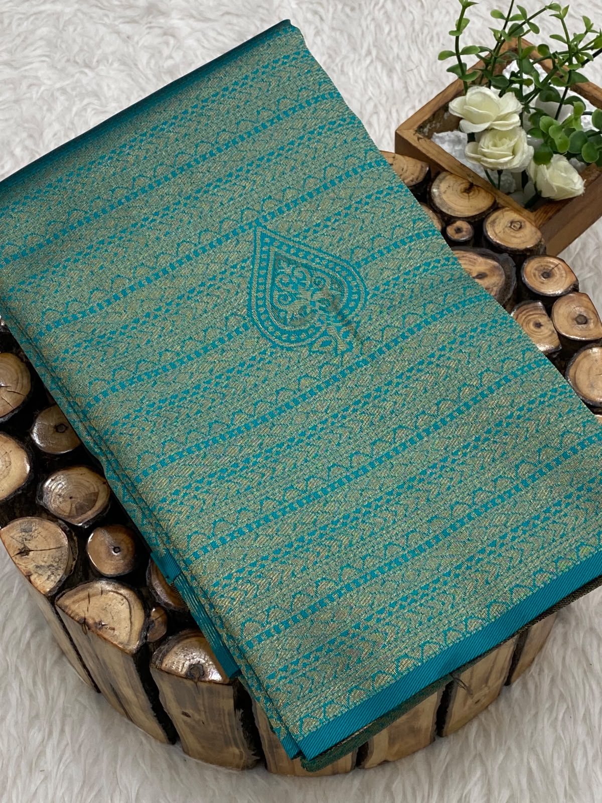 Aeroplane Kanchi Semi Silk Saree