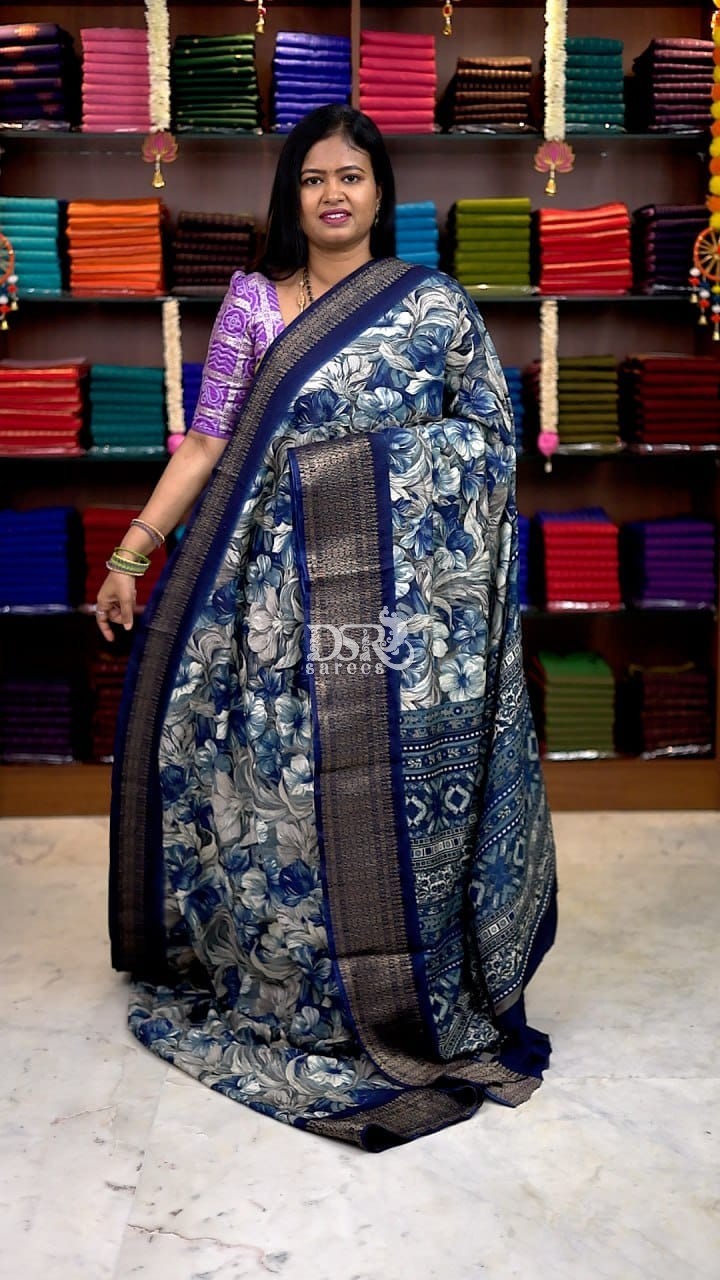 Crushed Dola Sarees