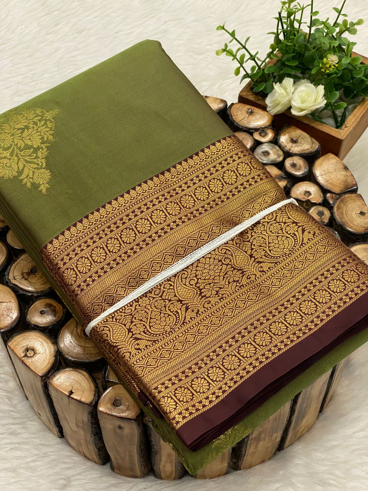 Semi Silk Udal Butta Sarees - vol5