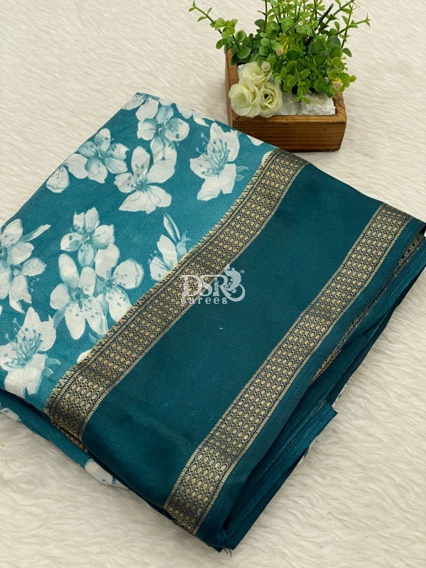 Viscose Chiffon Sarees -vol1