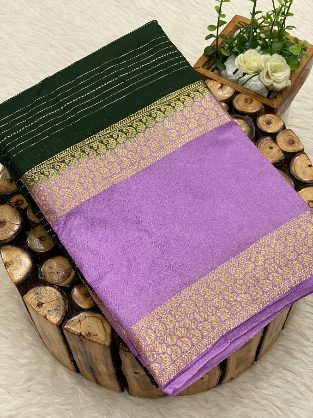 Viscose Crepe Silk Sarees -vol1