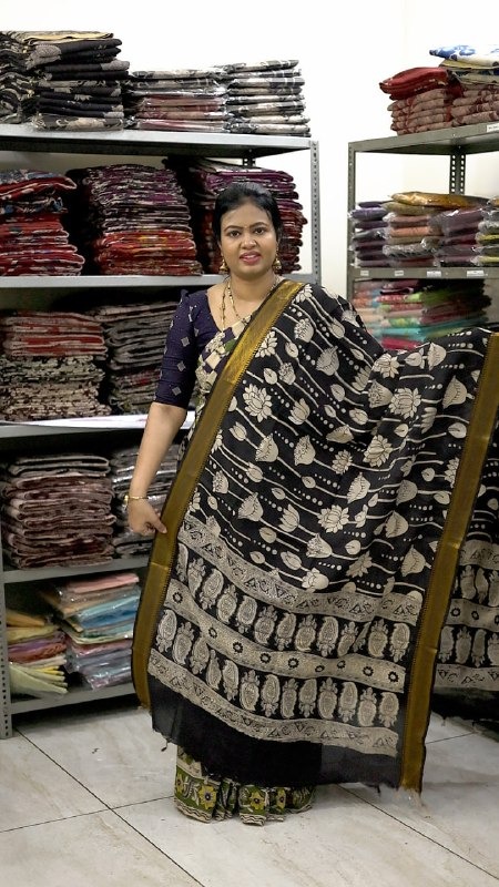 Nizam Border Kalamkari Duppata