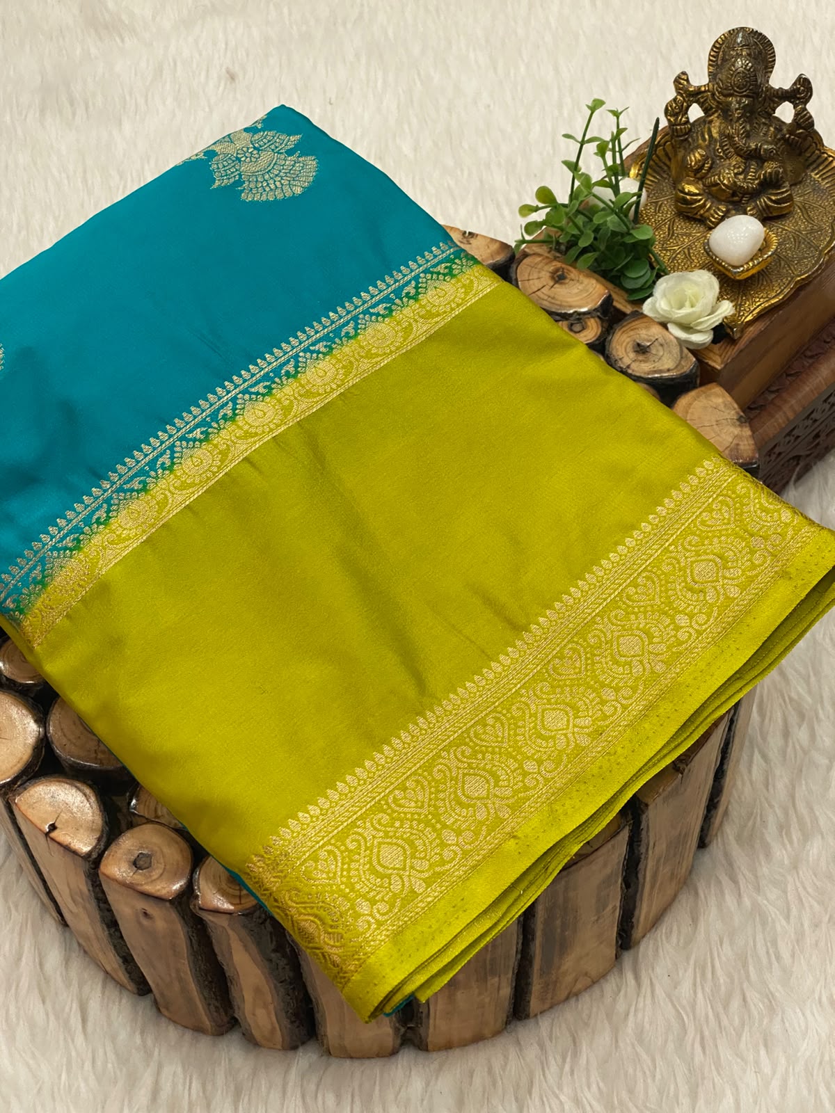 Premium Mysore Crepe Silk Saree