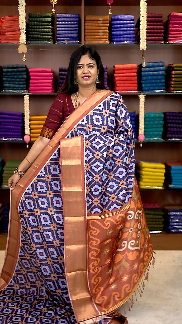 Pochampally Dola Silk Saree