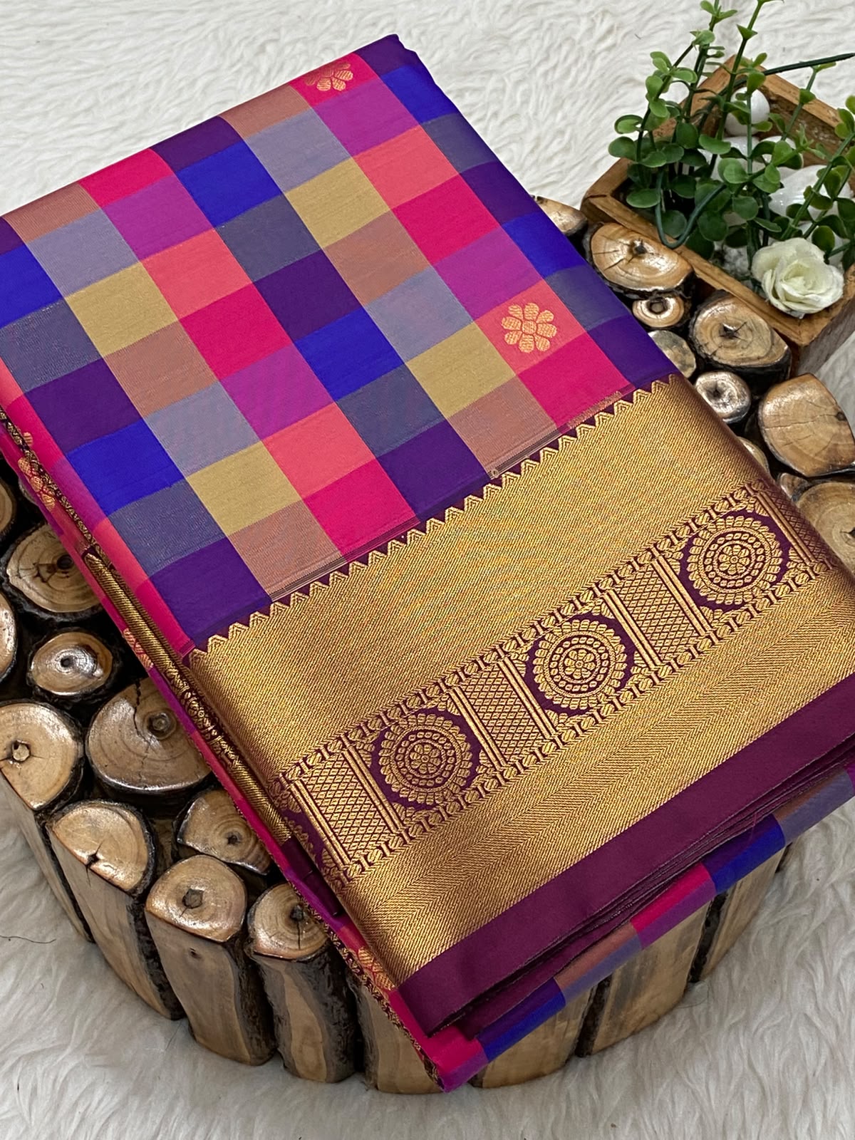 Paalum Pazhamum Bridal Saree