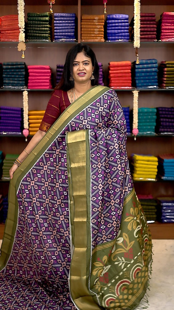 Pochampally Dola Silk Saree