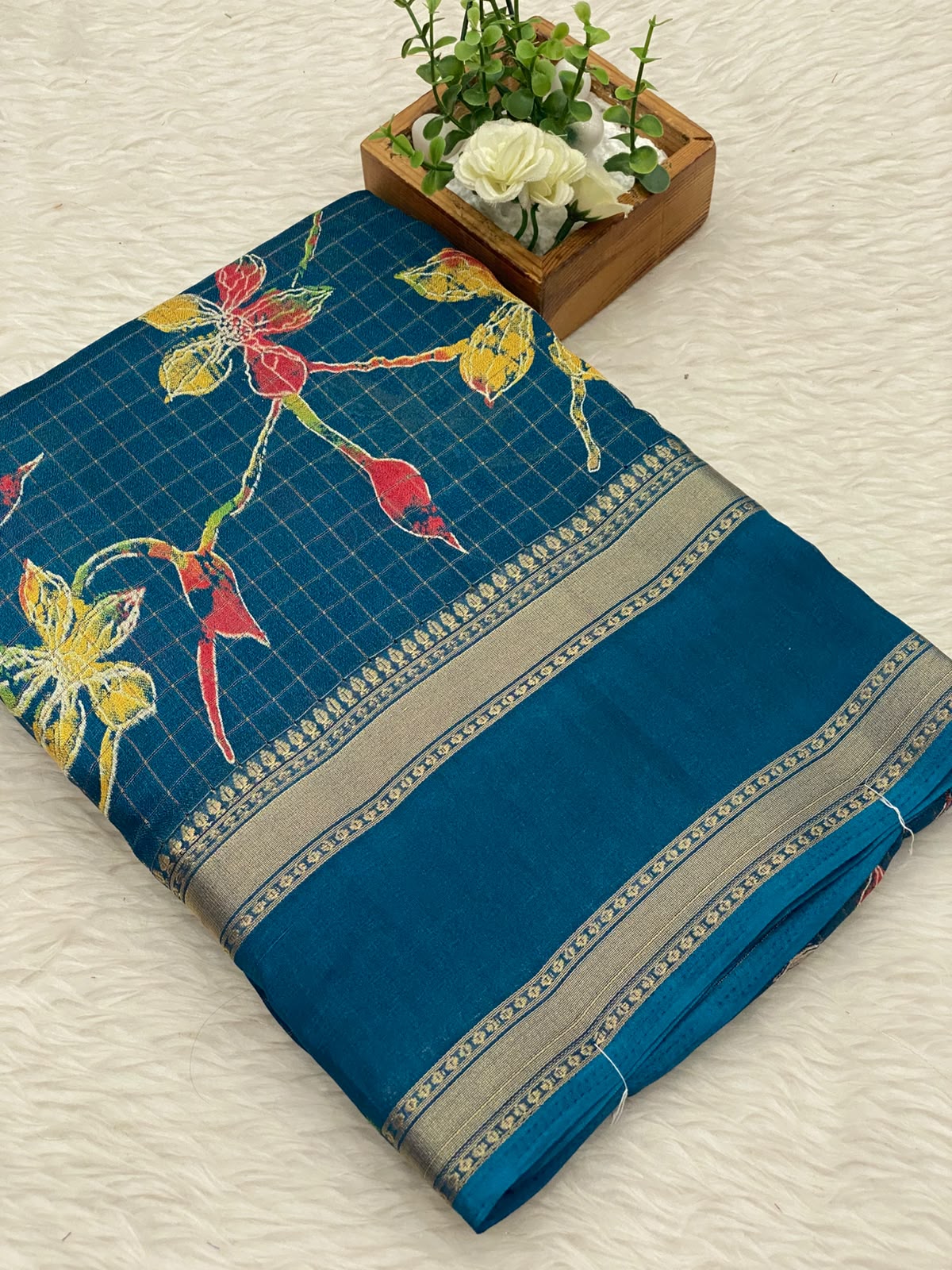 Viscose Chiffon Sarees-vol2