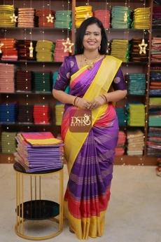 Foil Printed Dola Silk Sarees