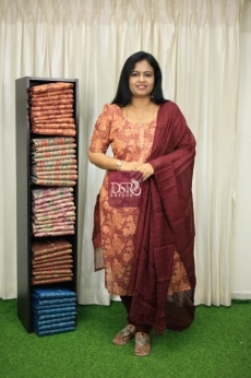Chanderi Silk With Digital Print Salwar