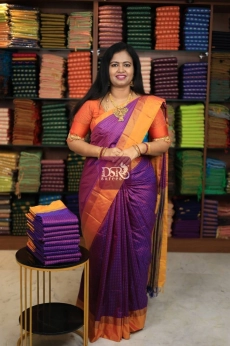 Arani Pooja Dots Saree