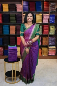 Arani Pooja Dots Saree