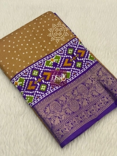 Bandhini Semi Dola Sarees