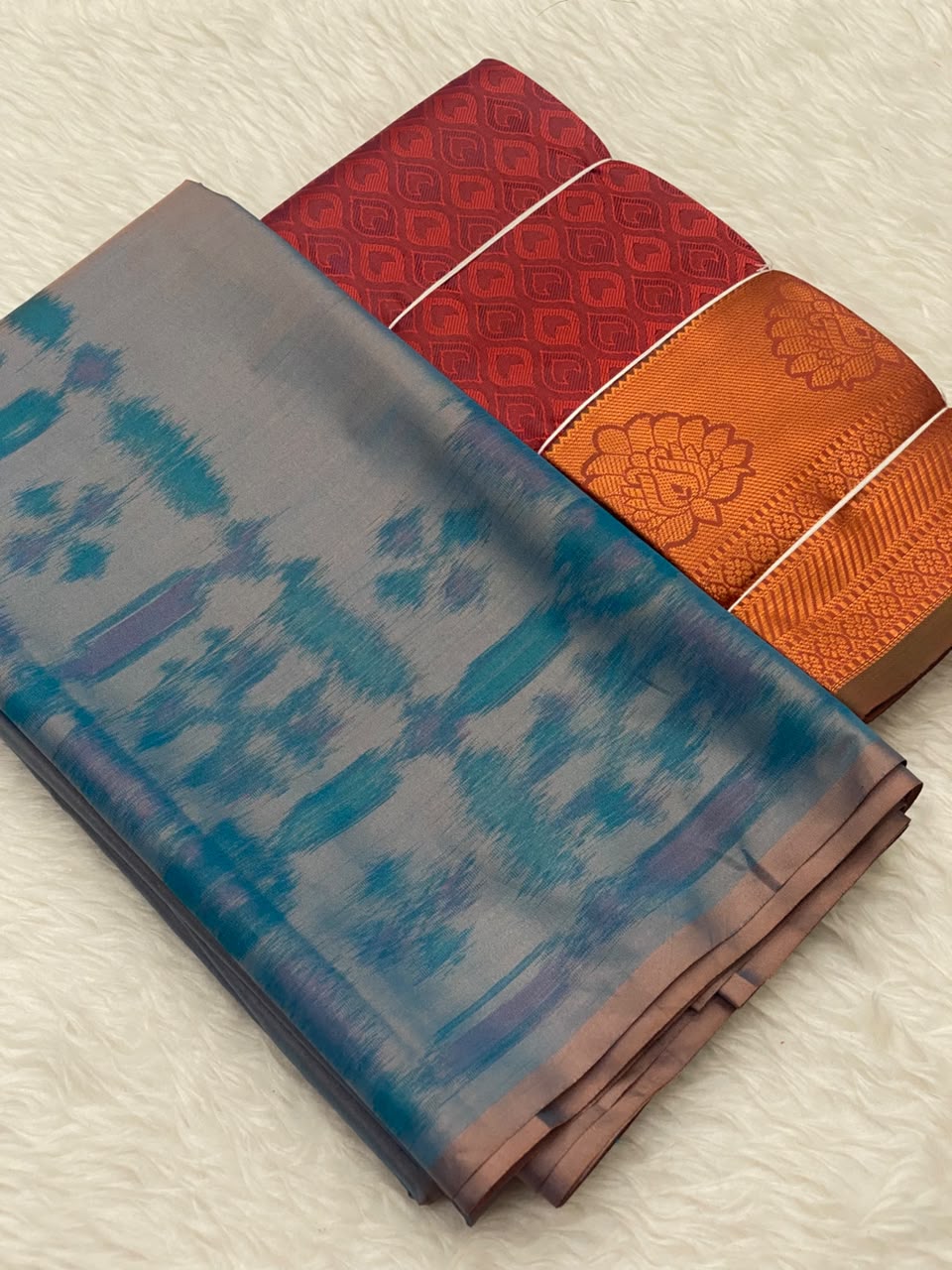 999-Pochampally Embose Saree