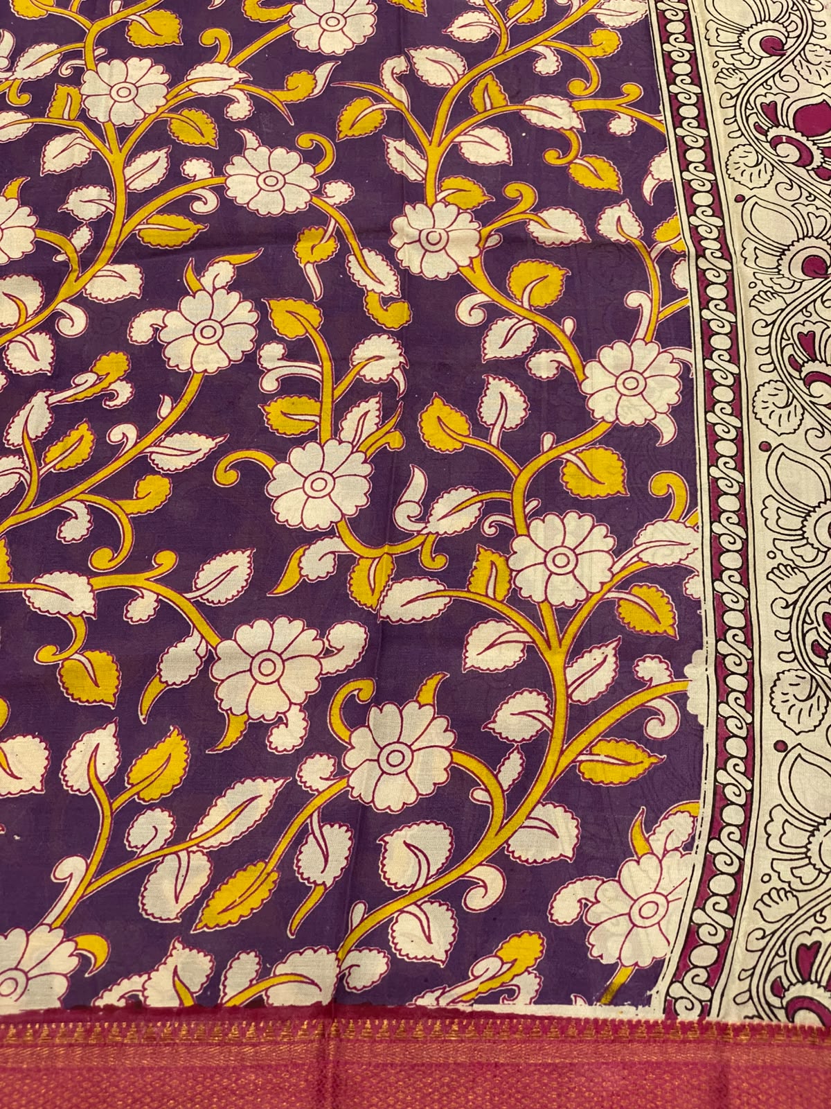 Nizam Border Kalamkari Duppata - vol1