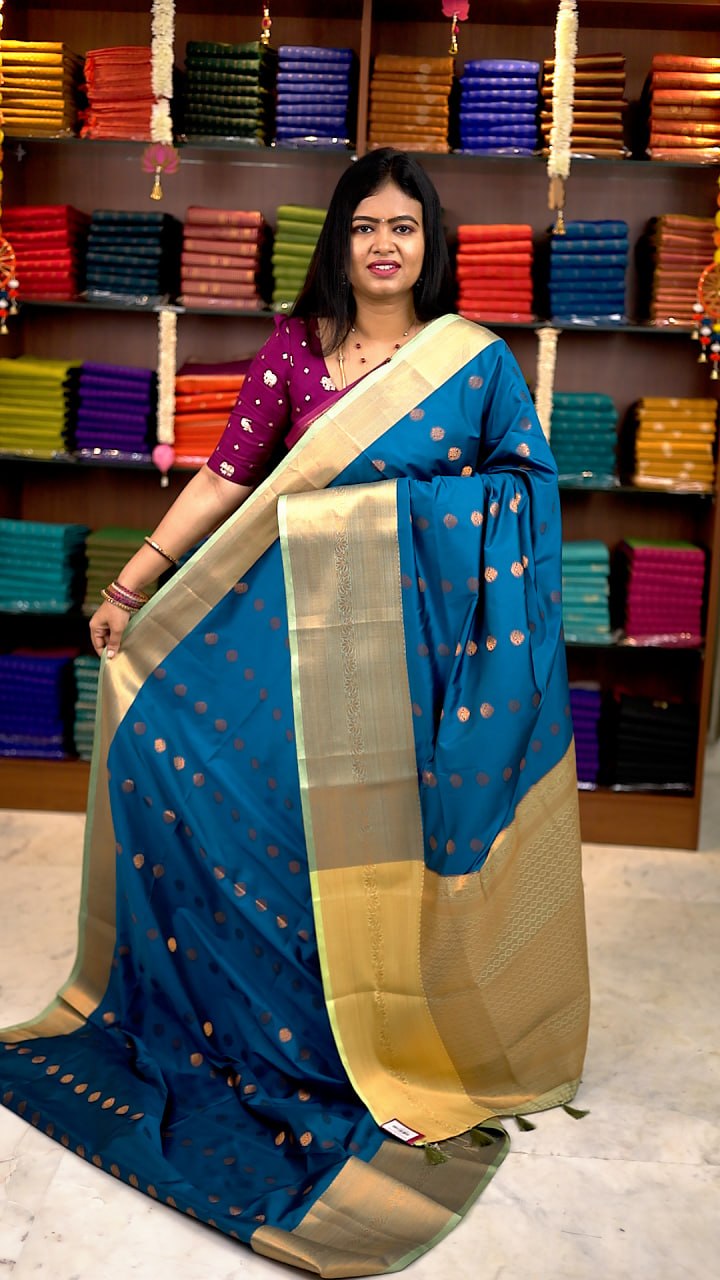 Premium Kanchi Korvai Border Saree-vol3