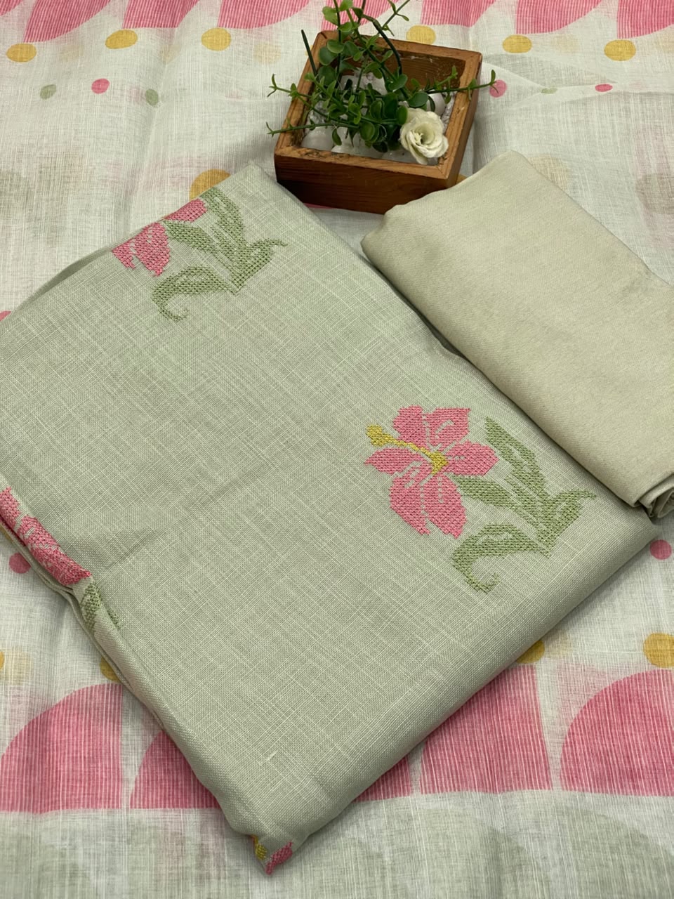 Semi Tussar Salwar