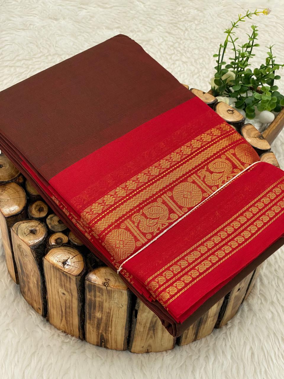 Chettinadu Cotton Sarees W/B