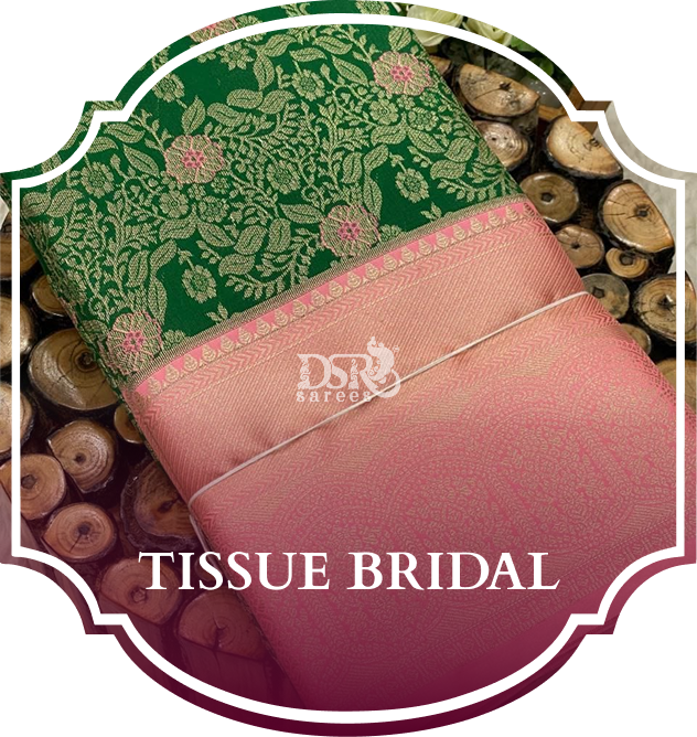 Tissue Bridal Sarees