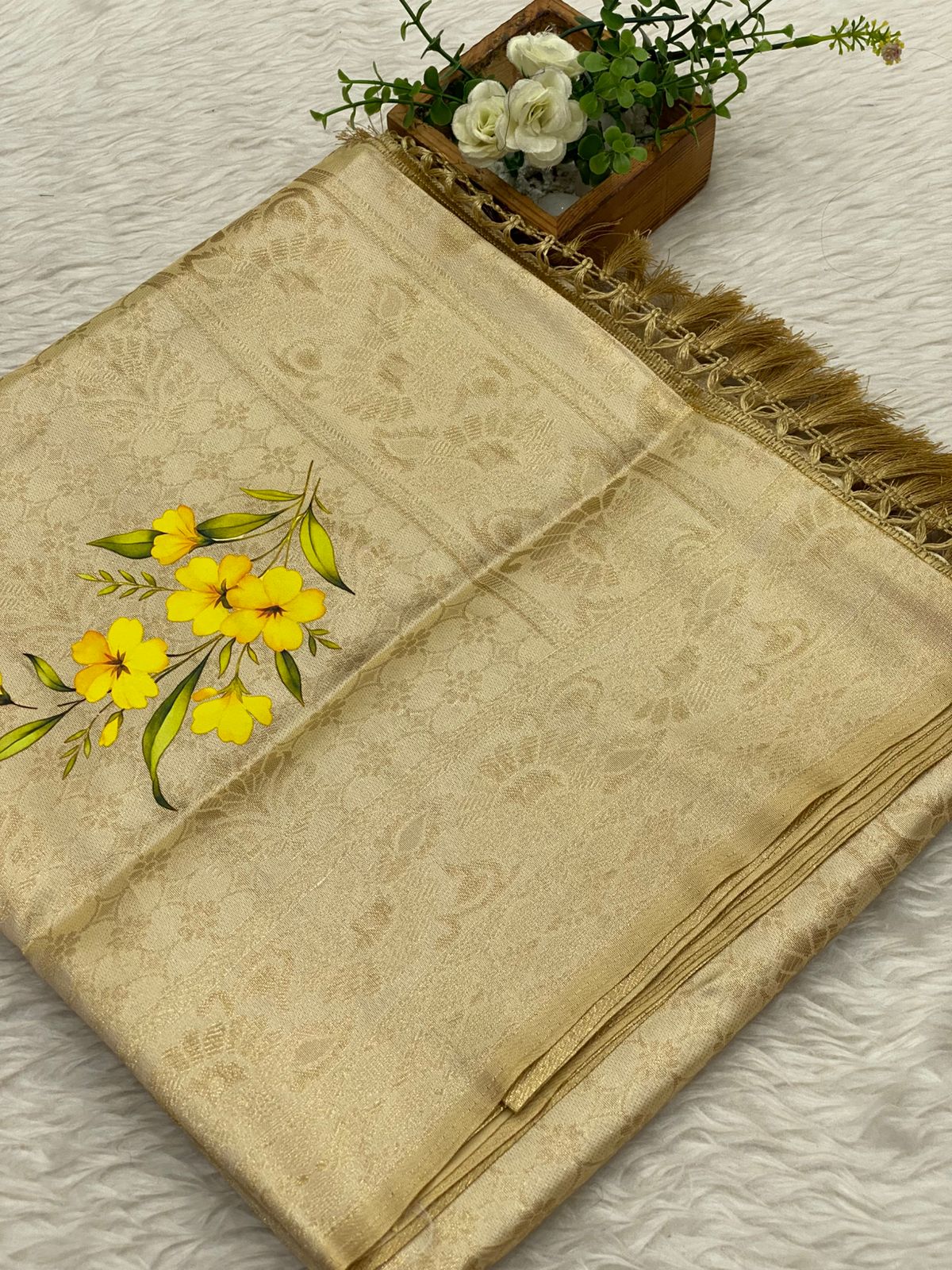 Venpattu Bridal Saree