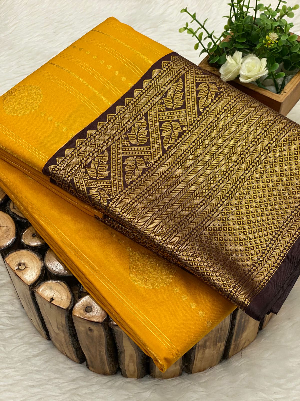 Premium Kanchi Korvai Border Saree-vol1