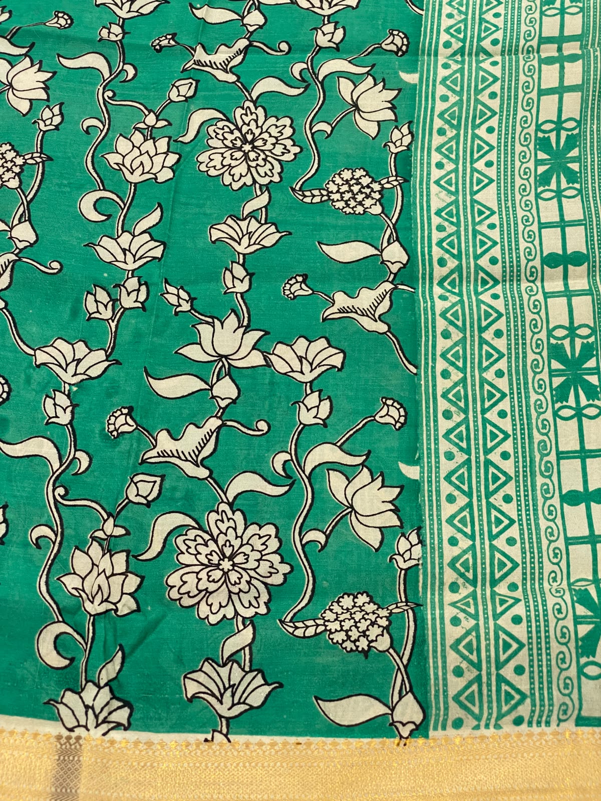 Nizam Border Kalamkari Duppata - vol1