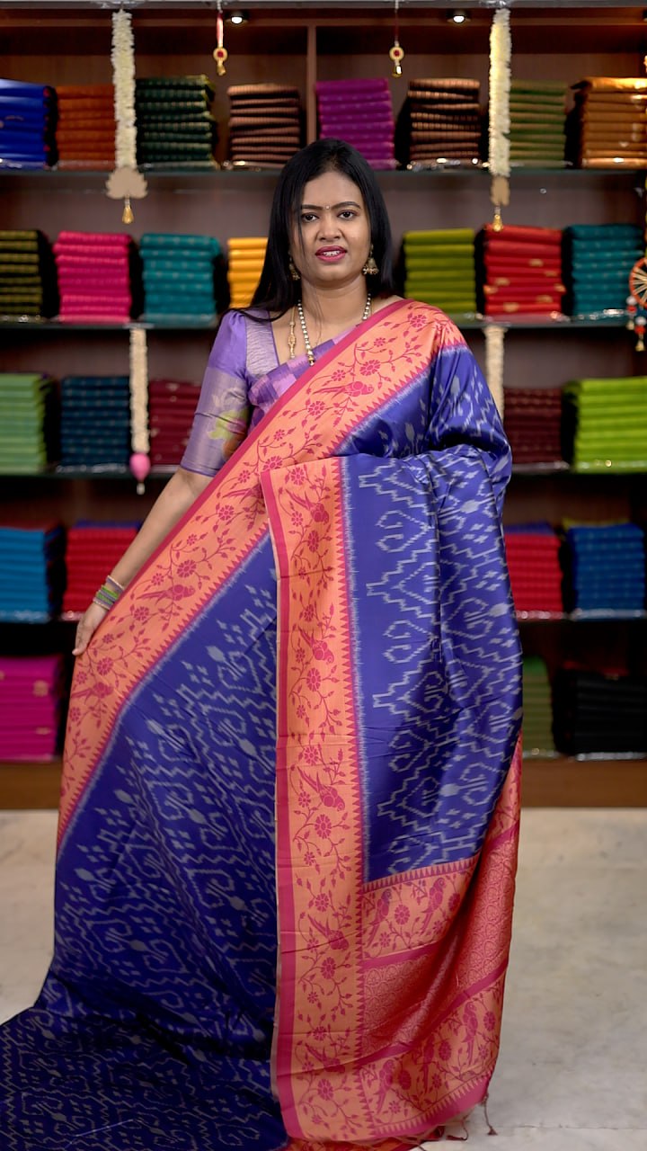 Tussar Munga Silk Saree