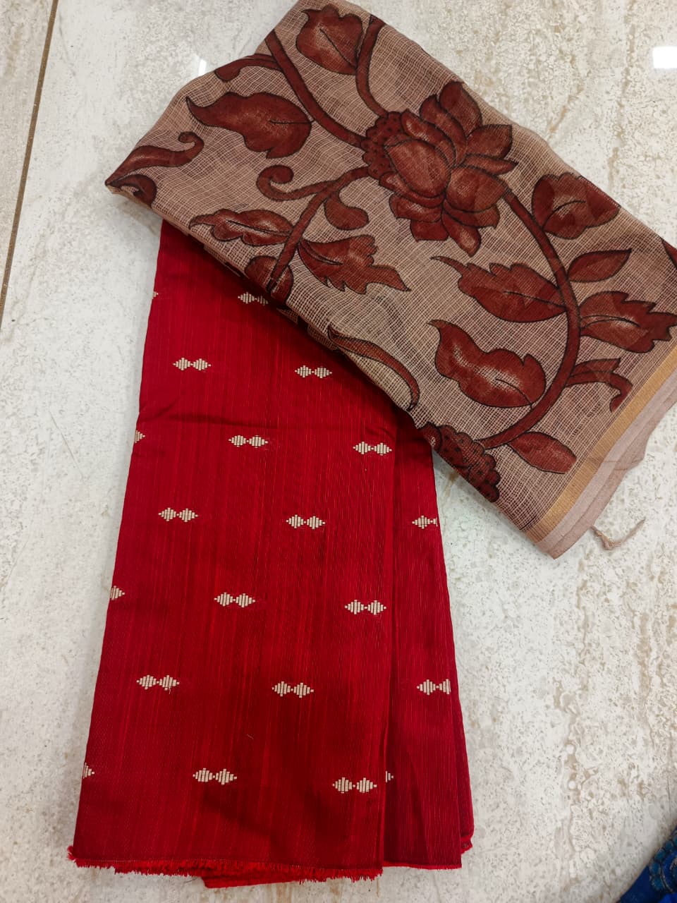 2 PC Unstitched Raw Silk Salwar