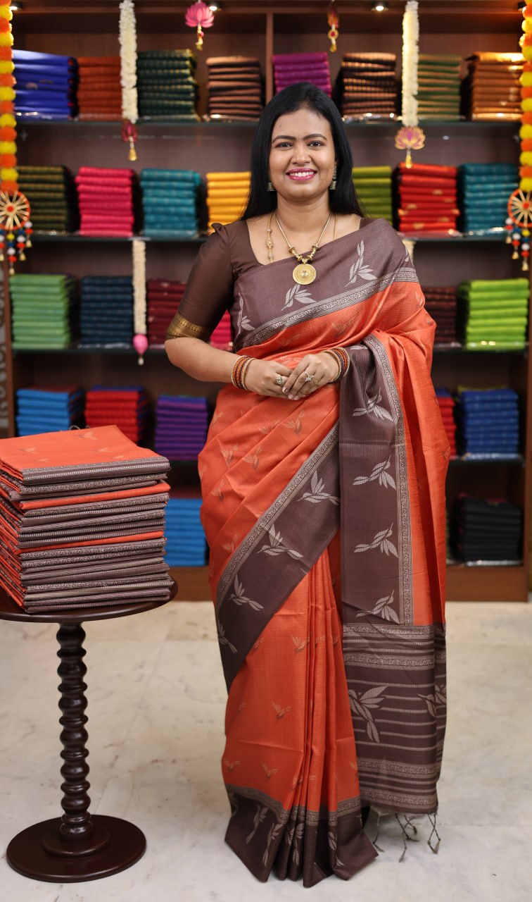 Semi Tussar Saree