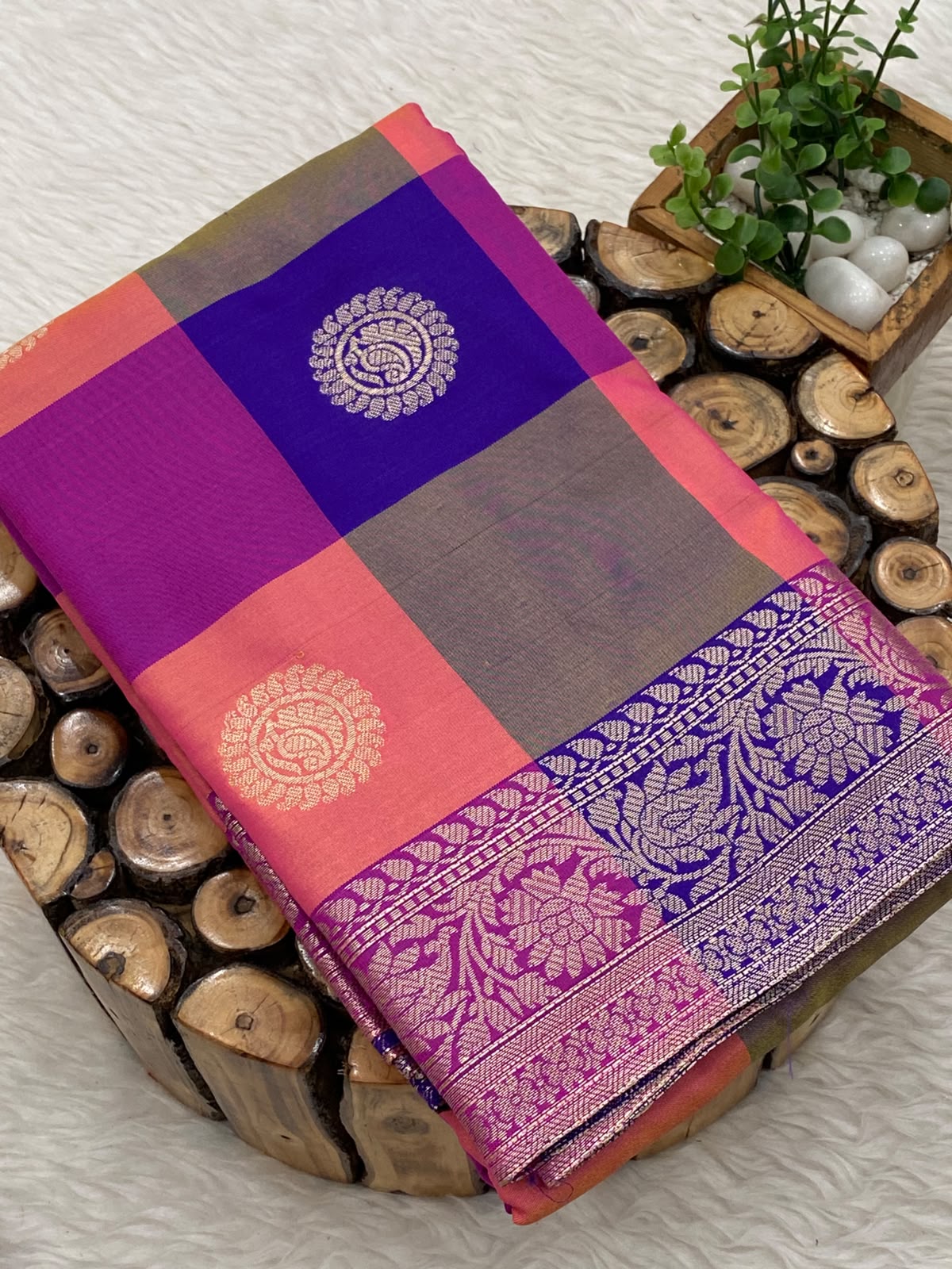 Paalum Pazhamum Katan Bridal Saree