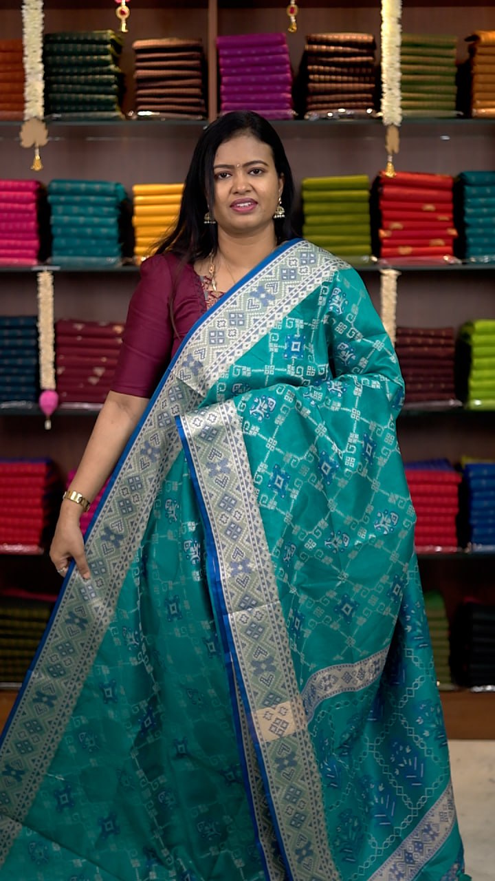 Raw Silk Patola Sarees