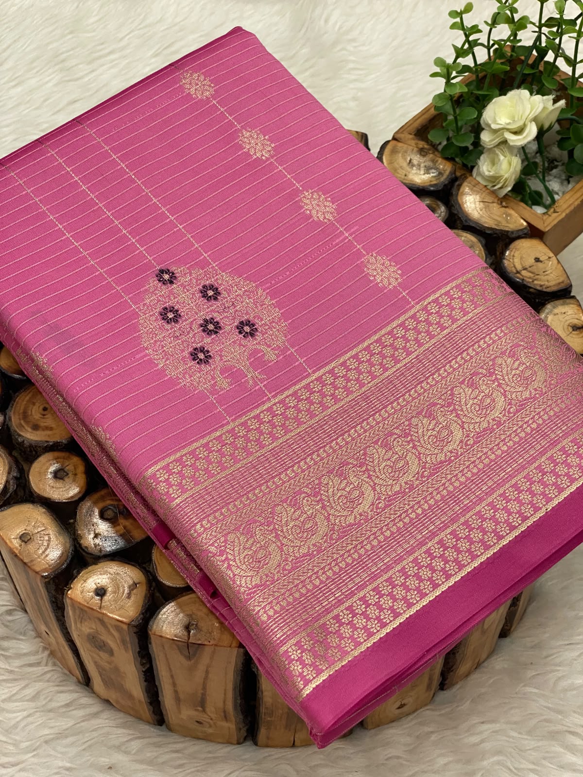 Premium Kanchi Vairaooshi Sarees