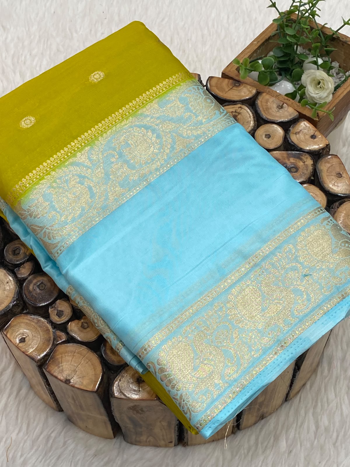 Premium Mysore Crepe Silk Sarees -VOL2