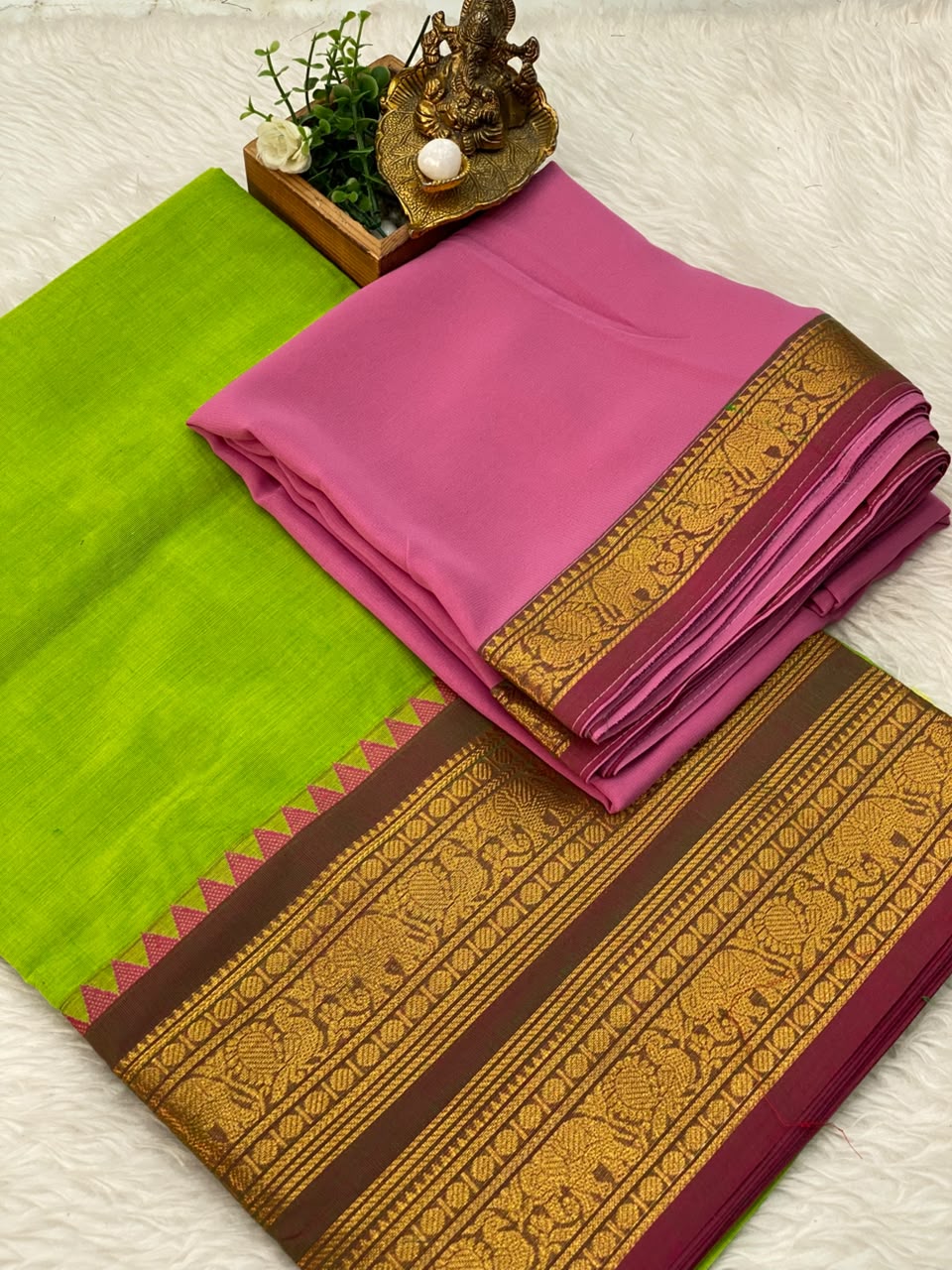 Chettinadu Cotton Half Saree-Vol1