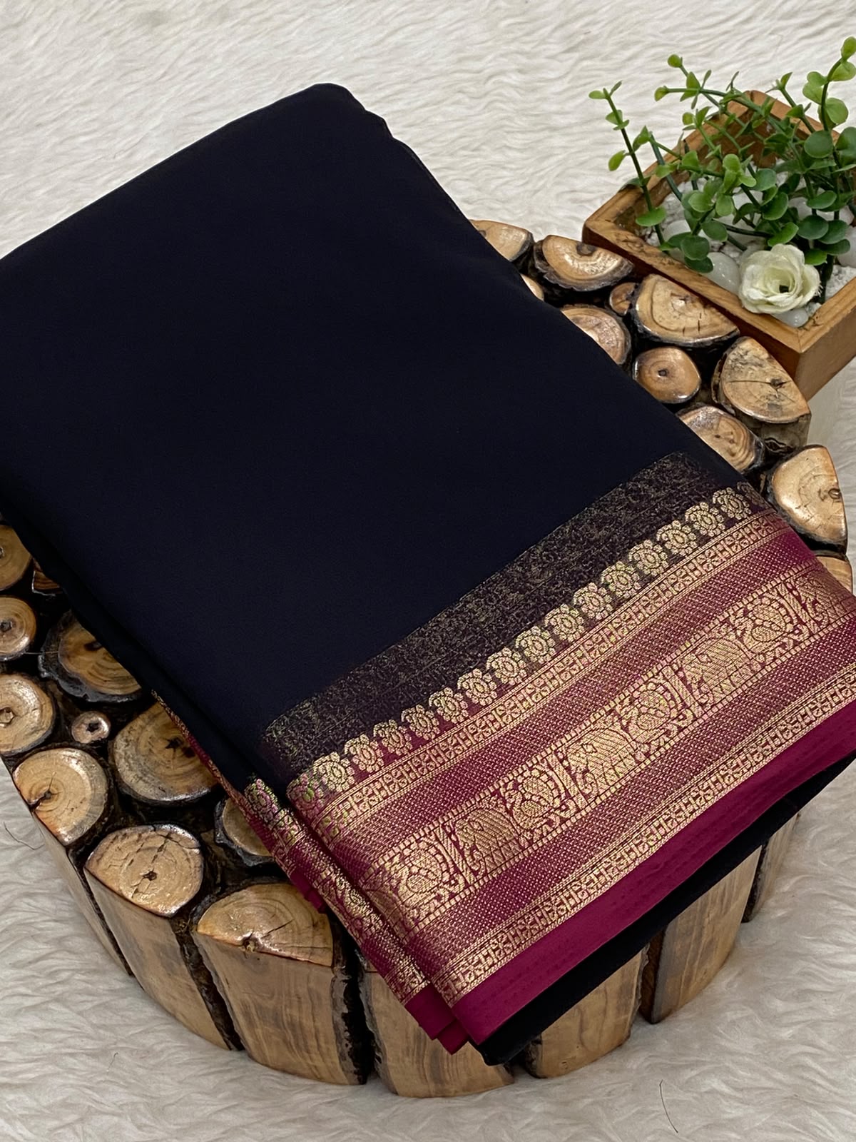 Mysore georgette Sarees