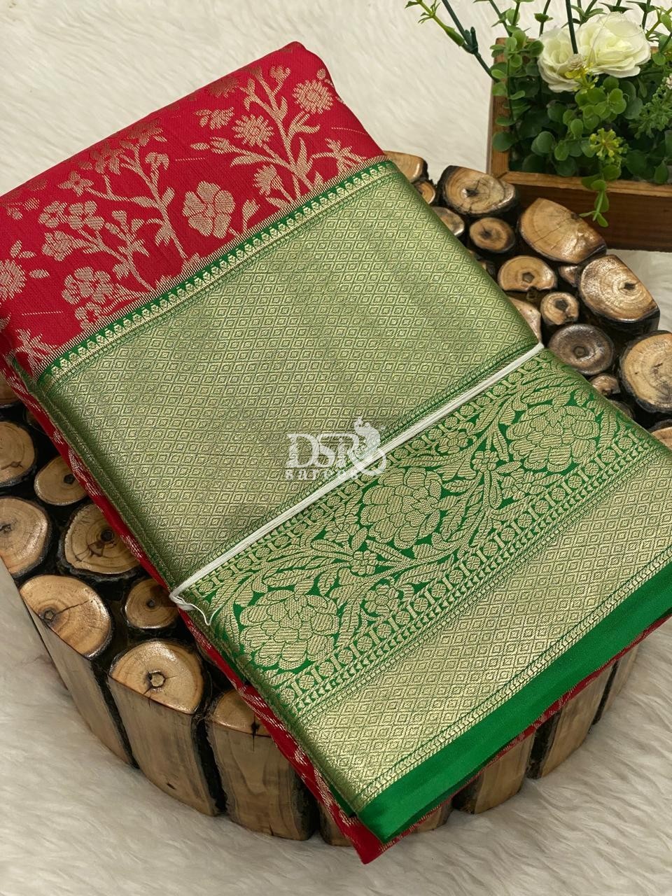 Meena Kari Tissue Bridal Sarees - vol1