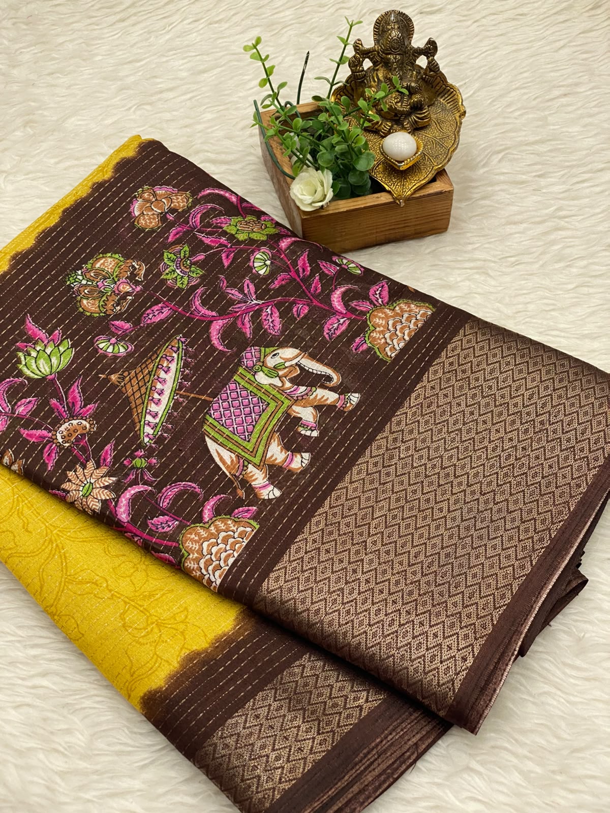 Semi Dola Silk Sarees