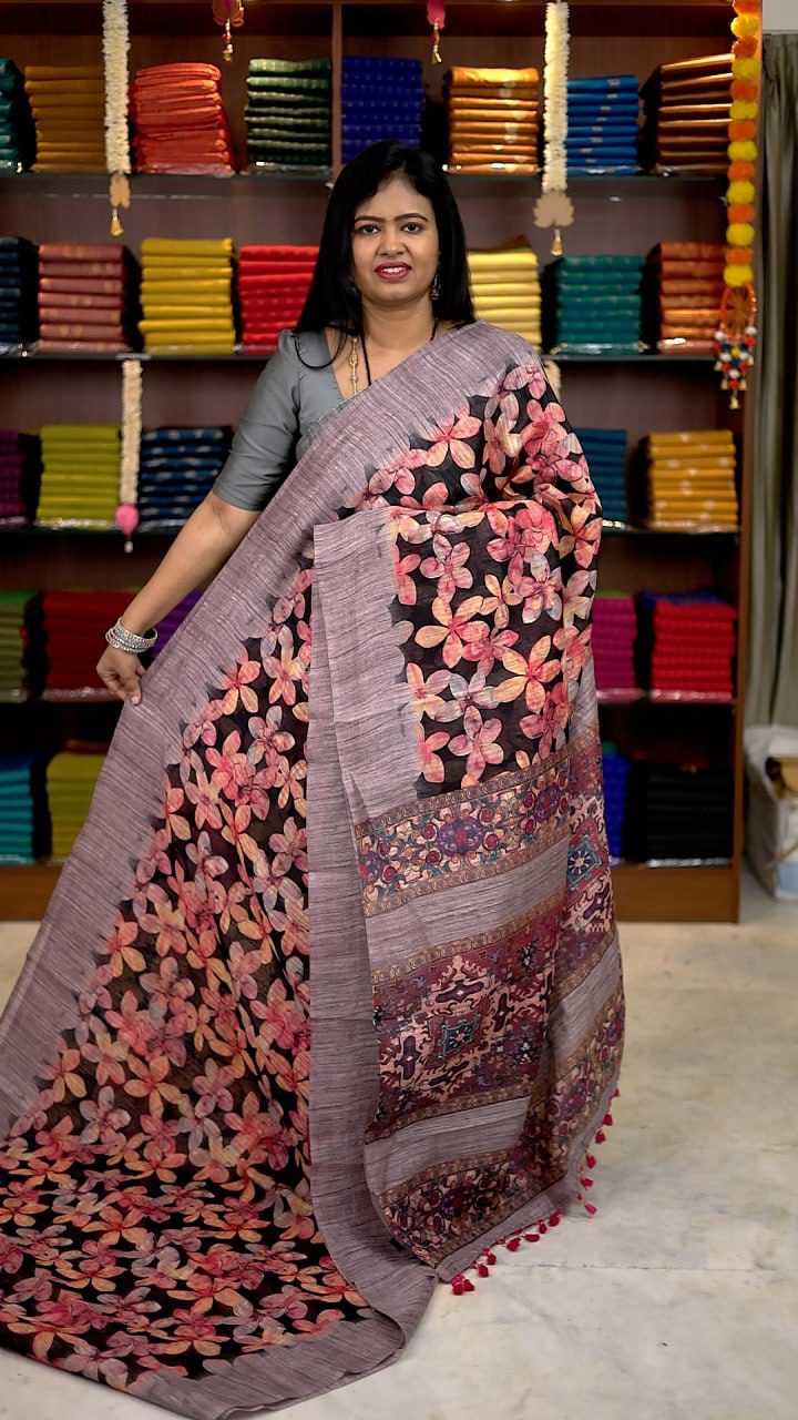Jute Cotton Sarees - VOL5