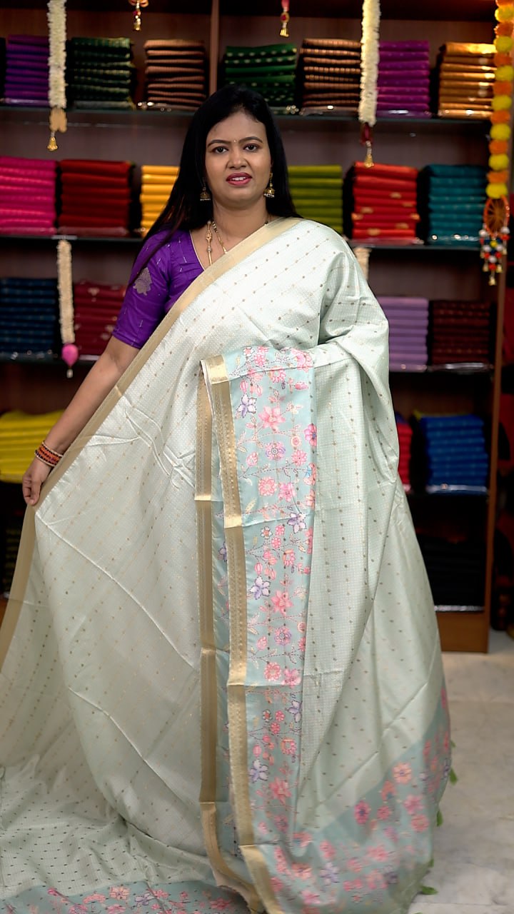 Butter silk sarees