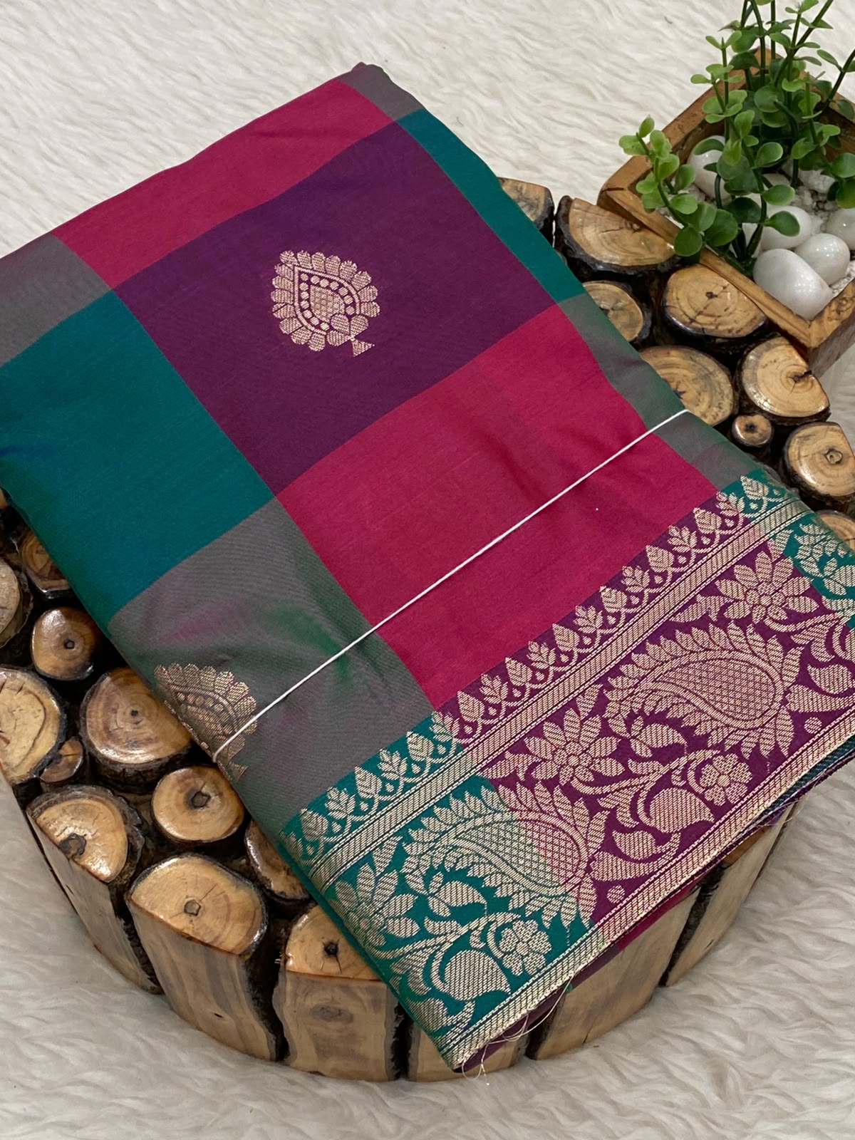 Paalum Pazhamum Katan Bridal Saree