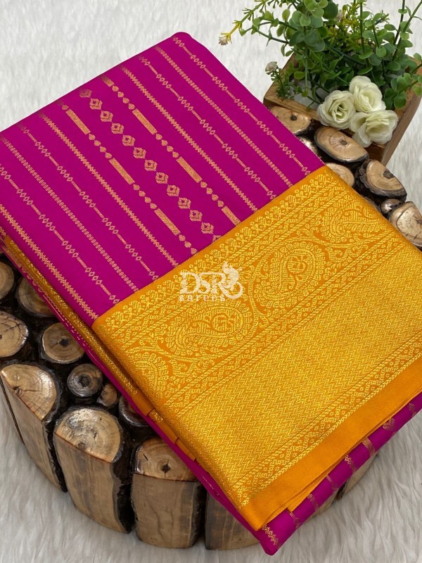 Premium Kanchi Korvai Border Saree
